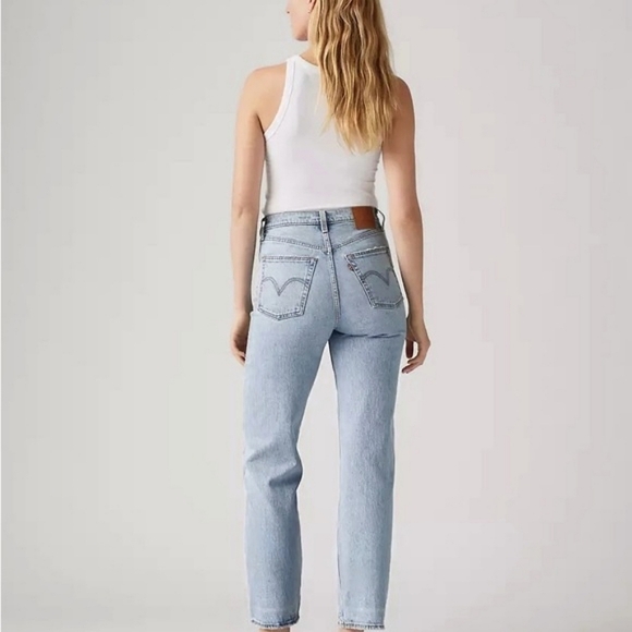 Levi's Denim - LEVI'S Infamous Ribcage Straight '22 Edition Light Blue Wash Jeans